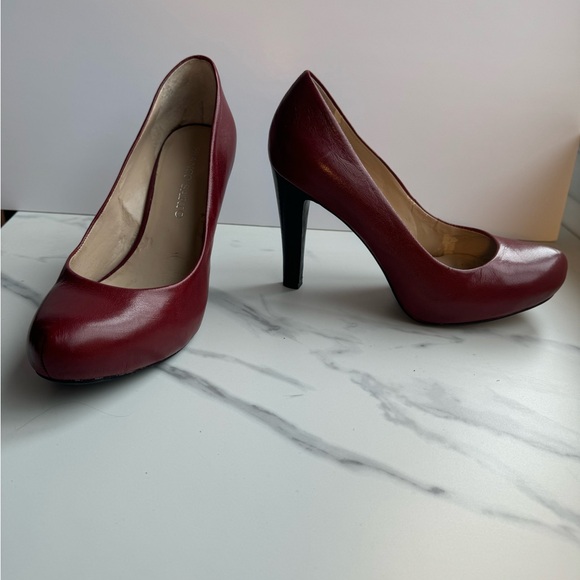 Franco Sarto platform stiletto size 9 burgundy brand new - Picture 2 of 6